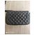 Trendy CC Borsa a banana Chanel Uniform Nero Argento - vista 3