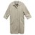Burberry woman raincoat vintage t 48 Beige Cotton Polyester  ref.289391