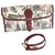 Lancel Handbags White Red Grey Dark red Leather Cloth  ref.289398