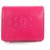 Chanel Geldbörse Pink Leder  ref.289670