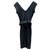 Versace Vestidos Negro Poliamida  ref.289697