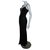 Autre Marque Stunning evening gown by Jiki Monte Carlo Black Viscose  ref.289701