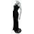 Autre Marque Atemberaubendes Abendkleid von Jiki Monte Carlo Schwarz