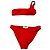 Stella Mc Cartney Stella McCartney Badebekleidung in Rot aus Polyester
