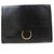 Louis Vuitton Iena Pochette Noir Ring Fold Black Leather Clutch  ref.289796