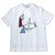 Hermès Hermes White (Ultra rare) Tee Shirt Art Limited T-shirt Blanc  ref.289813