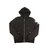 Balenciaga Veste à capuche à patch logo Noir  ref.289832