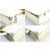 Nancy Gonzalez Gold Python Metallic Clutch Golden - Ansicht 6