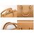 Duffle Borsa da viaggio Hermès Gold Samplon Travel Boston Marrone - vista 4