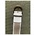 Cinturón reversible Loro Piana de cuero blanco y tweed - vista 4