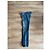 Autre Marque PIANURA STUDIO JEANS Jeans mit Eidechsen-Ausschnitten Pianustudio Blau - Ansicht 11