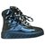 Chanel sneakers Cuir vernis Noir  ref.290500