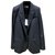 Isabel Marant Etoile Coats, Outerwear Dark grey Polyester Wool  ref.290544