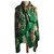 Hermès FIORI E FARFALLE DI TESSUTO Verde Cachemire  ref.290607