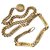 GOURMETTE MESH belt and CHANEL PLATES Golden Metal  ref.290953