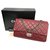 Chanel 2.55 Reedición 227 bolso clásico Roja Cuero  ref.290971