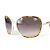 Dior "ita1 Gafas de sol Cannage Rim Blanco Marrón " - vista 8