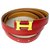 Hermès Hermes 18mm Reversible H Logo Belt Kit Red Brown Gold White gold  ref.291304