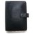Louis Vuitton Medium Ring Black Epi Agenda MM Diary Cover Metal  ref.291366