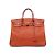 Hermès Struzzo Birkin 35 Marrone arancio bruciato