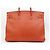Hermès Struzzo Birkin 35 Marrone arancio bruciato - vista 8
