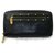 Louis Vuitton Portafoglio Suhali Zippy nero con cerniera lunga  ref.291887