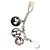 Hermès Hermes, Breloque bag charm in silver Silvery Metal  ref.292215