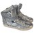 Ash Sneakers Silvery Leather  ref.292269
