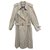 trench homme  Burberry vintage taille 54 Coton Polyester Beige  ref.292296