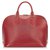 Louis Vuitton Red Epi Alma PM Rosso Pelle  ref.292321