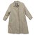 Burberry woman raincoat vintage t 42 Beige Cotton Polyester  ref.292515