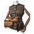 Chaqueta Chanel Tweed Vest con cinturón Multicolor Seda Algodón Poliéster Acrílico  ref.292869