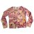 Jean Paul Gaultier Pullover Pink Mehrfarben Baumwolle  ref.292888