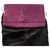 Sac en cuir verni violet Belle de Jour Yves Saint Laurent Vernis Prune  ref.293073