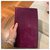 Sac en cuir verni violet Belle de Jour Yves Saint Laurent Prune  - vue 5