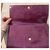 Sac en cuir verni violet Belle de Jour Yves Saint Laurent Prune  - vue 6