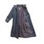 imperméable femme Burberry vintage t 34 / 36 Coton Polyester Bleu Marine  ref.293145