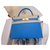 Hermès Kelly 32 Sellier Azul Cuero  ref.293199