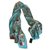 Gucci Silk shawl Turquoise  ref.293212