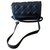 Cannage Dior pouch Black Leatherette  ref.293565