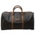 Dior Christian Black Monogram Trotter Honeycomb Boston Duffle Bag Leather  ref.293602