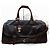 Mulberry Duffle grande preto x marrom com alça Travel Boston