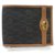 Christian Dior Cartera plegable Ultra Rare Honeycomb Black Monogram Trotter para hombre Cuero  ref.293701