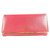 Prada Pink Saffiano Leather Flap Wallet Long 5PR128  ref.293795