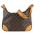 Louis Vuitton Monogram Boulogne Zip Hobo Shoulder Bag 7lvs1210 Leather  ref.293846