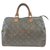 Louis Vuitton Monogramm Speedy 30 Boston Tasche MM Leder Metall  ref.293858