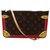 Louis Vuitton Rare Summer Trunks Monogram Neverfull Pochette GM Wristlet Bag  ref.293867