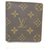 Slender Louis Vuitton Monogramm Porte Billets 6 Cartes Credit Herren Geldbörse schlank  ref.294044