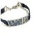 Dior Christian Navy Blue Denim Monogram Oblique Trotter Bracelet Bracelet Manchette Jean  ref.294144
