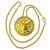Kristall Gold Mond Halskette Brosche Combo 10DIOR22 Weißgold  ref.294226